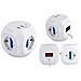 Multipresa Cubo Da Tavolo 3pos Bip/schuko + 3usb + Typec - Foto miniatura 1